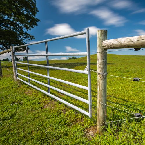 Farm Gate Closed